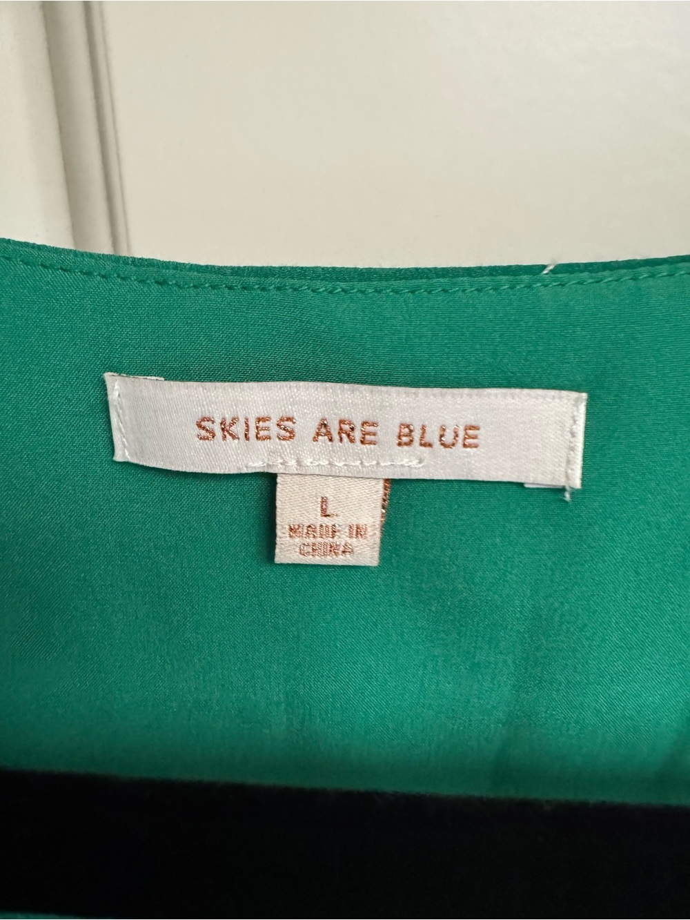 Skies Are Blue Green Polka Dot Wrap Jumpsuit - Picture 3 of 9